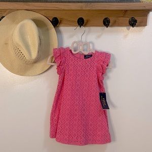 NWT Ralph Lauren Polo Toddler Girls Dress in Pink Size 2T